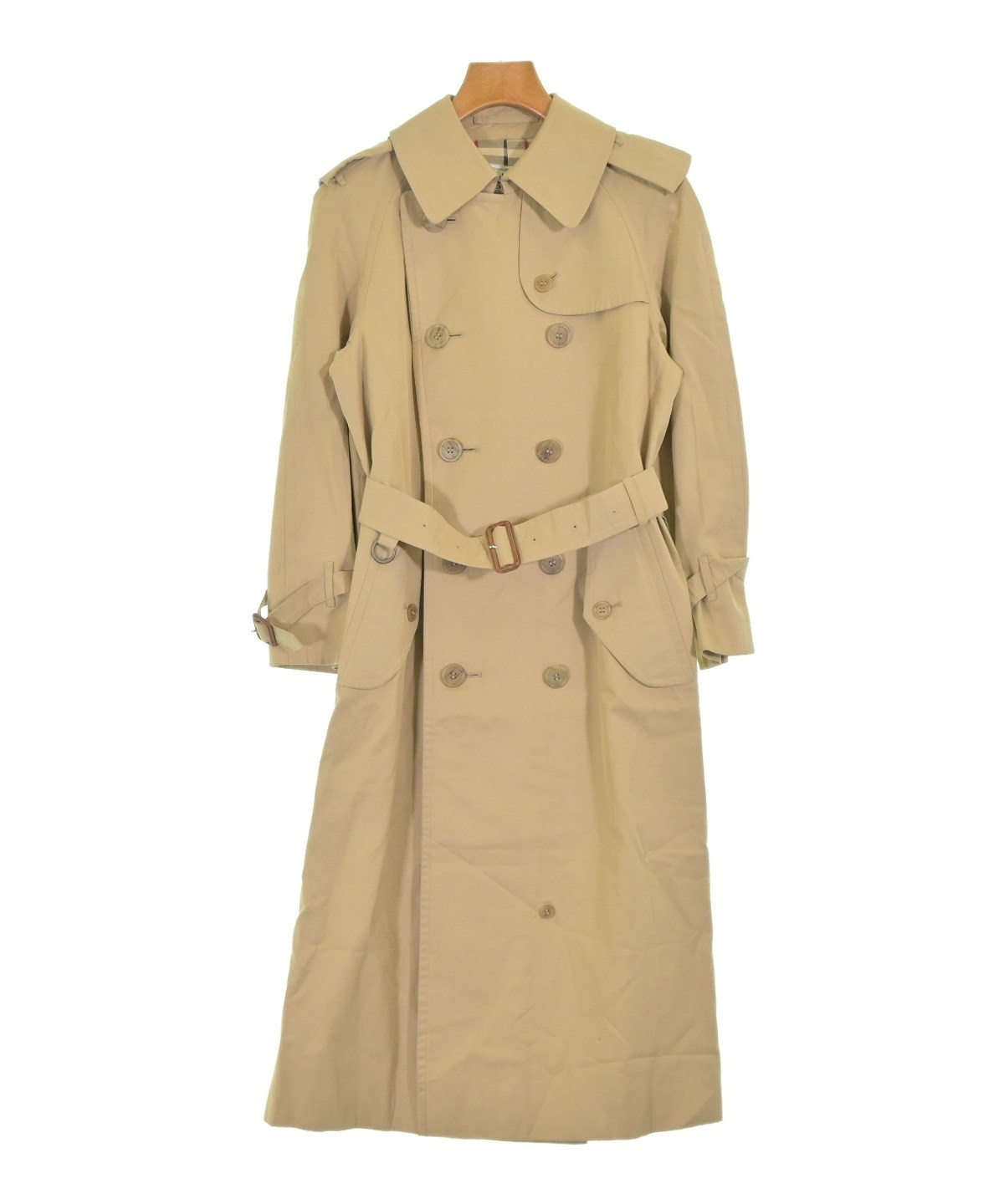 Burberry トレンチコート ウエストベルトウールライナー付き　size34 BURBERRY（バーバリー）トレンチコート ベージュ サイズ:S レディース