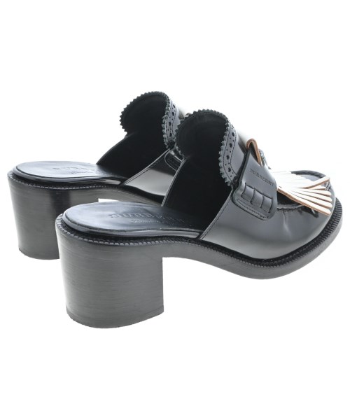 BURBERRY（バーバリー）サンダル 黒 サイズ:EU37 1/2(24cm位) レディース/2200696121012