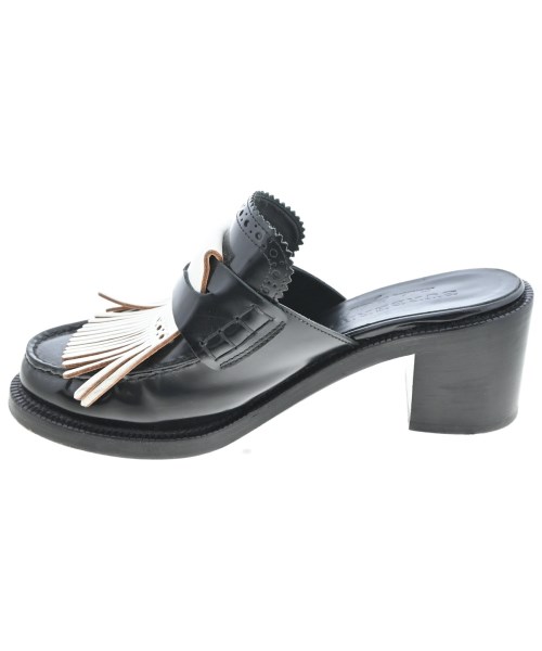 BURBERRY（バーバリー）サンダル 黒 サイズ:EU37 1/2(24cm位) レディース/2200696121012