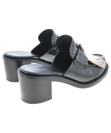 BURBERRY（バーバリー）サンダル 黒 サイズ:EU37 1/2(24cm位) レディース/2200696121012