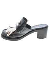 BURBERRY（バーバリー）サンダル 黒 サイズ:EU37 1/2(24cm位) レディース/2200696121012