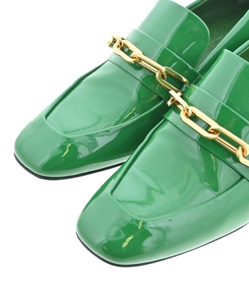 BURBERRY（バーバリー）ドレスシューズ/ローファー 緑 サイズ:EU36(22.5cm位) レディース/2200680186072