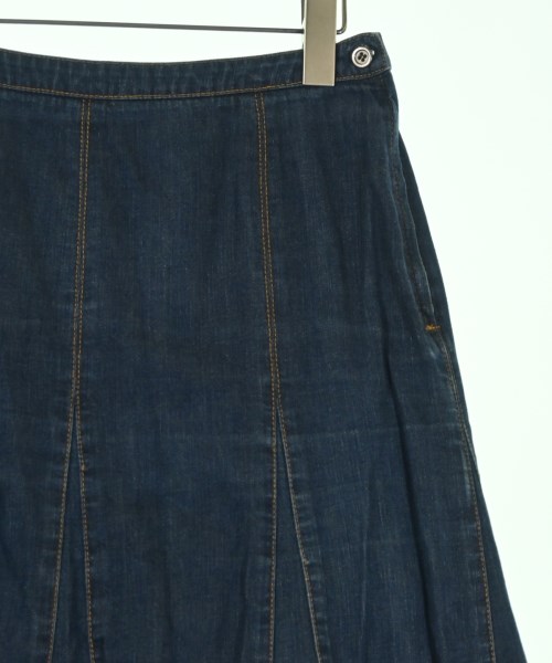 BURBERRY（バーバリー）ひざ丈スカート 紺 サイズ:40(M位) レディース/2200696591013