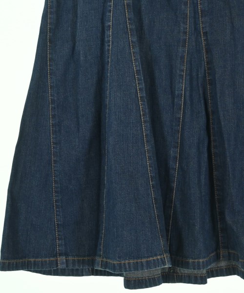 BURBERRY（バーバリー）ひざ丈スカート 紺 サイズ:40(M位) レディース/2200696591013