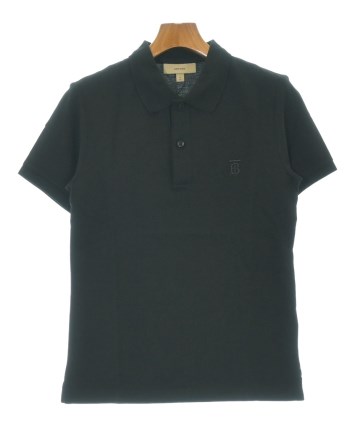 BURBERRY（バーバリー）ポロシャツ 黒 サイズ:XS メンズ/2200697372024