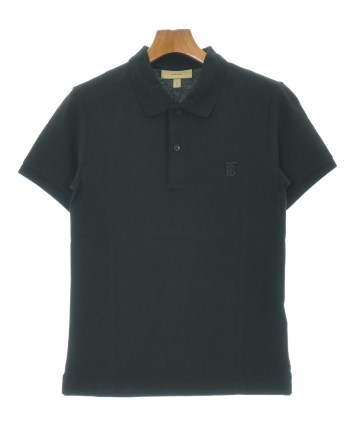 BURBERRY（バーバリー）ポロシャツ 黒 サイズ:XS メンズ/2200697372031