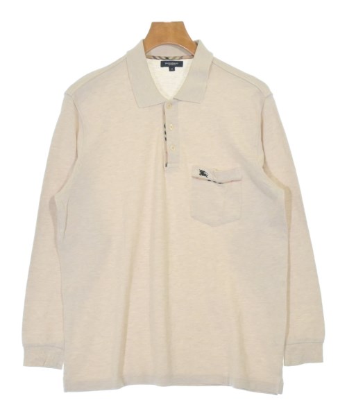 BURBERRY(バーバリー)ポロシャツ ベージュ サイズ:M/2200697723024