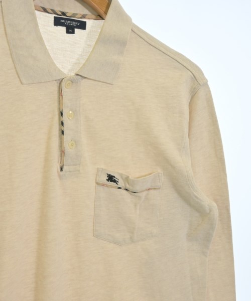 BURBERRY（バーバリー）ポロシャツ ベージュ サイズ:M メンズ/2200697723024