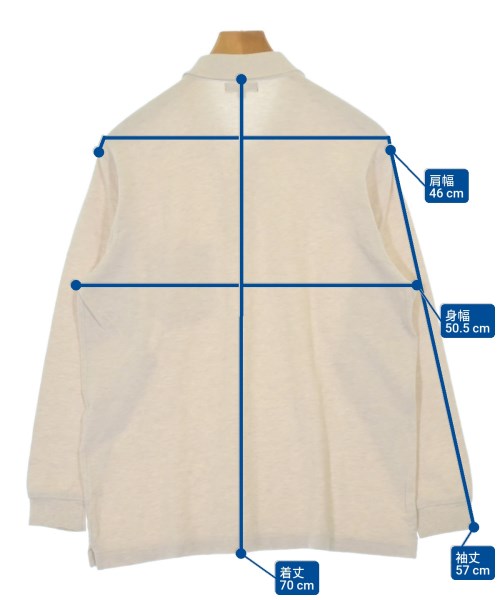 BURBERRY（バーバリー）ポロシャツ ベージュ サイズ:M メンズ/2200697723024