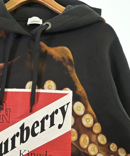 BURBERRY（バーバリー）パーカー 黒 サイズ:M メンズ/2200698726017