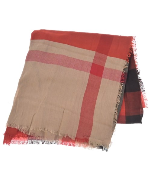 BURBERRY(バーバリー)ストール 赤 サイズ:-/2200698758025