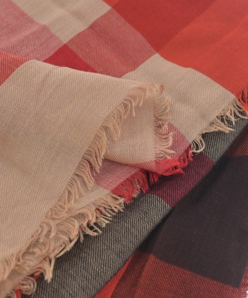 BURBERRY（バーバリー）ストール 赤 サイズ:- レディース/2200698758025