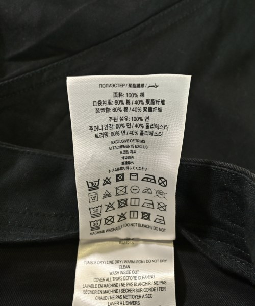 BURBERRY（バーバリー）カーゴパンツ 黒 サイズ:48(L位) メンズ/2200698524040