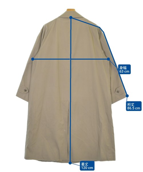 BURBERRY（バーバリー）ステンカラーコート ベージュ サイズ:-(XXL位) メンズ/2200698437050