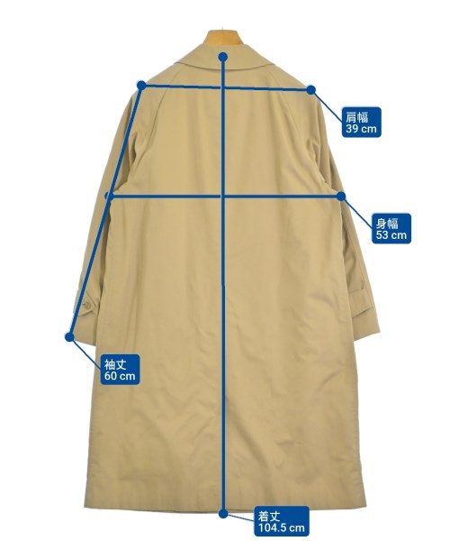 BURBERRY（バーバリー）ステンカラーコート ベージュ サイズ:S メンズ/2200699653015