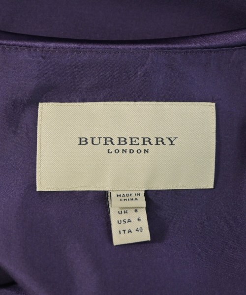 BURBERRY（バーバリー）ワンピース 紫 サイズ:40(M位) レディース/2200700865086