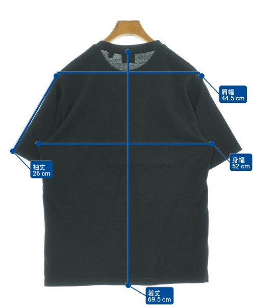 BURBERRY（バーバリー）Tシャツ・カットソー 黒 サイズ:S メンズ/2200701395032