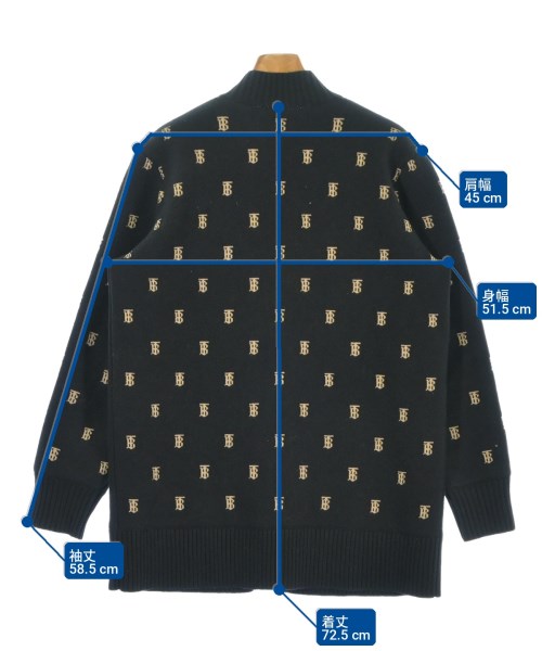BURBERRY（バーバリー）カーディガン 黒 サイズ:S レディース/2200701881030