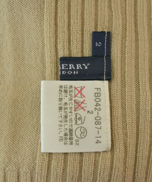 BURBERRY（バーバリー）ニット・セーター ベージュ サイズ:2(M位) レディース/2200647339015