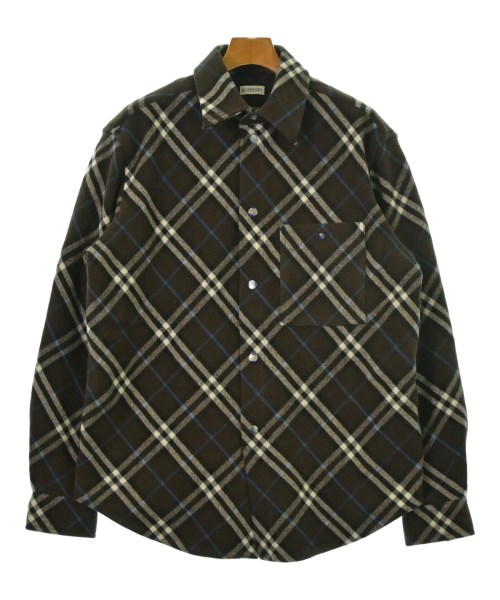 BURBERRY(バーバリー)カジュアルシャツ 茶 サイズ:M/2200647878019