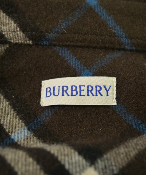 BURBERRY（バーバリー）カジュアルシャツ 茶 サイズ:M メンズ/2200647878019