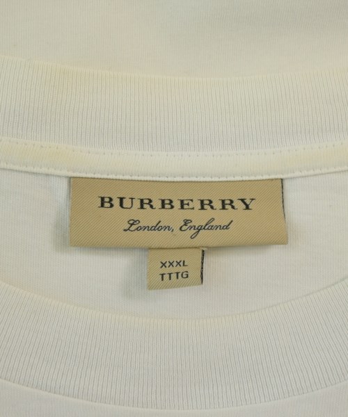 BURBERRY（バーバリー）Tシャツ・カットソー 白 サイズ:XXXL メンズ/2200646133041
