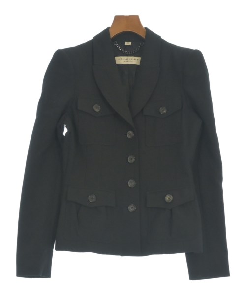 BURBERRY(バーバリー)テーラードジャケット 黒 サイズ:38(S位)/2200646826011