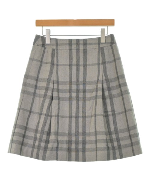 BURBERRY（バーバリー）ひざ丈スカート グレー サイズ:40(M位) レディース/2200646826066