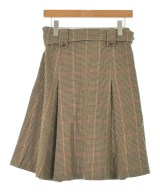 BURBERRY（バーバリー）ひざ丈スカート ベージュ サイズ:38(S位) レディース/2200646826080