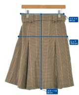 BURBERRY（バーバリー）ひざ丈スカート ベージュ サイズ:38(S位) レディース/2200646826080