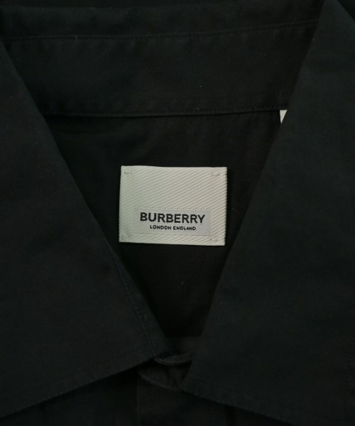 BURBERRY（バーバリー）カジュアルシャツ 黒 サイズ:L メンズ/2200656106073