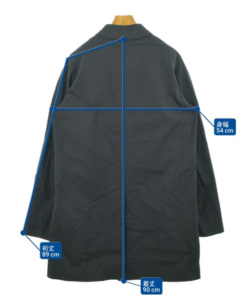 BURBERRY（バーバリー）ステンカラーコート 紺 サイズ:46(M位) メンズ/2200657191092