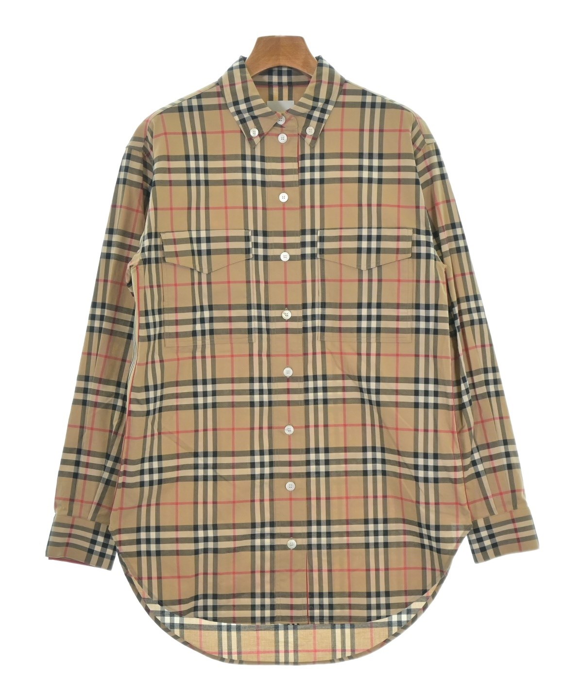 BURBERRY カジュアルシャツ レディース バーバリー レディース シャツ BURBERRY ブランド 長袖シャツ トップス