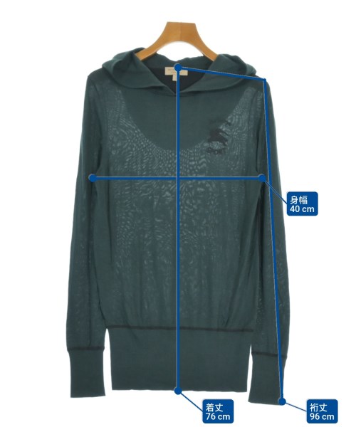 BURBERRY（バーバリー）ニット・セーター 緑 サイズ:S メンズ/2200654354261