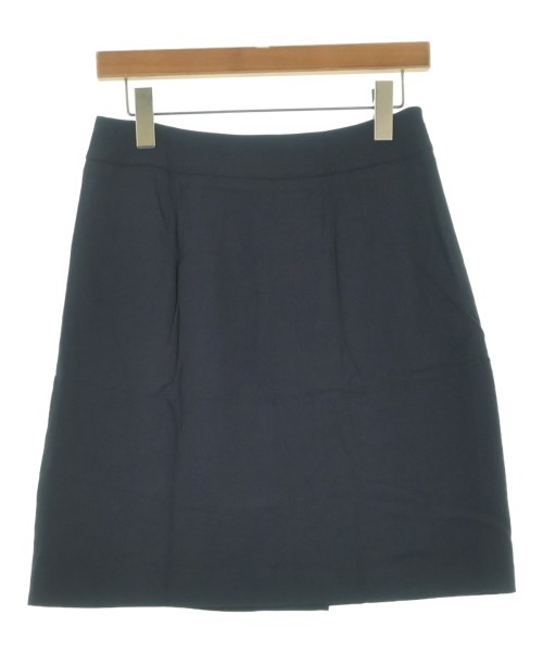 BURBERRY（バーバリー）ひざ丈スカート 紺 サイズ:40(M位) レディース/2200654354322