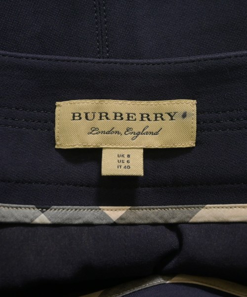 BURBERRY（バーバリー）ひざ丈スカート 紺 サイズ:40(M位) レディース/2200654354322