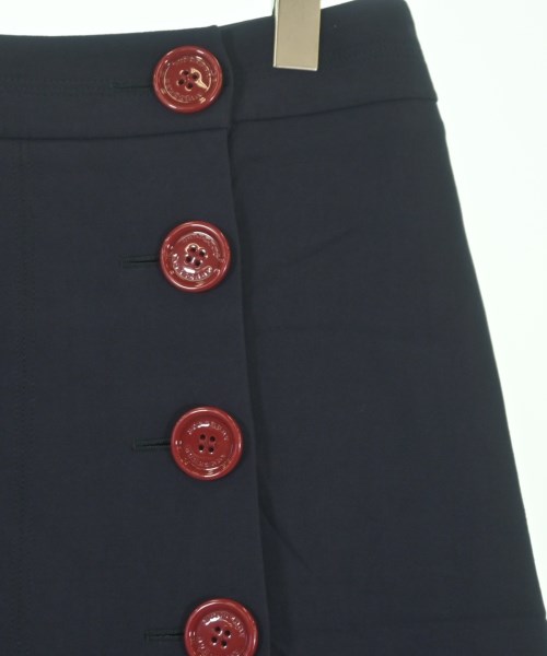 BURBERRY（バーバリー）ひざ丈スカート 紺 サイズ:40(M位) レディース/2200654354322