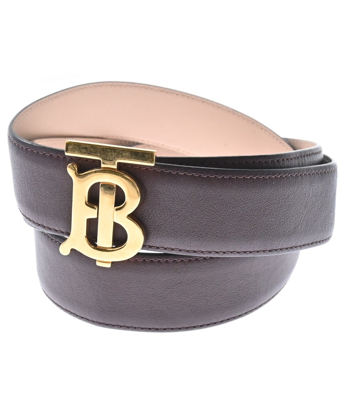 BURBERRY（バーバリー）ベルト 赤 サイズ:- レディース/2200657777050