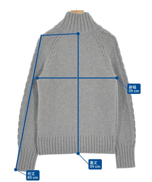 BURBERRY（バーバリー）ニット・セーター グレー サイズ:S レディース/2200654950272