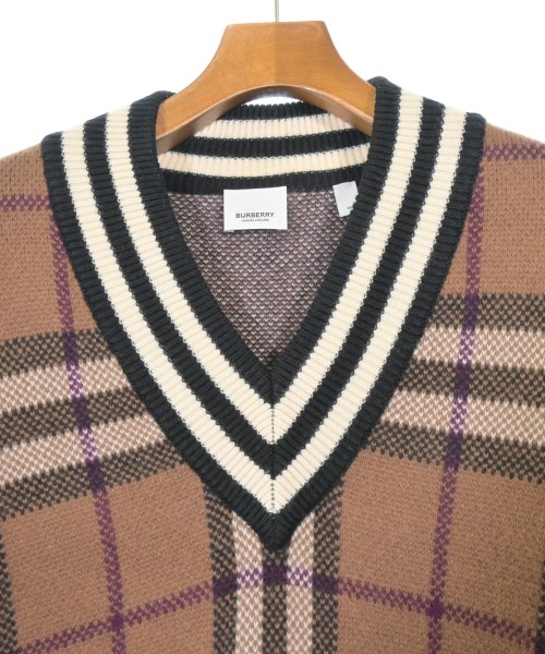 BURBERRY（バーバリー）ニット・セーター 茶 サイズ:M メンズ/2200658054068
