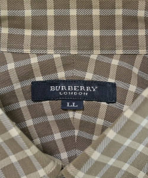 BURBERRY（バーバリー）カジュアルシャツ 茶 サイズ:LL メンズ/2200658209024