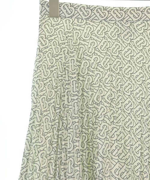 BURBERRY（バーバリー）ひざ丈スカート 白 サイズ:36(XS位) レディース/2200655567769