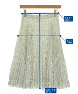 BURBERRY（バーバリー）ひざ丈スカート 白 サイズ:36(XS位) レディース/2200655567769