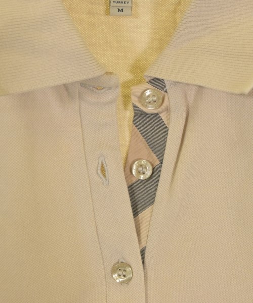 BURBERRY（バーバリー）ポロシャツ ベージュ サイズ:M レディース/2200653887760