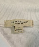 BURBERRY（バーバリー）ポロシャツ 白 サイズ:S メンズ/2200660205021