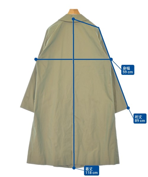 BURBERRY（バーバリー）ステンカラーコート カーキ サイズ:54(XXL位) メンズ/2200661175026