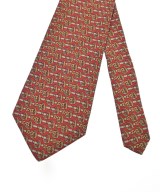 BURBERRY（バーバリー）ネクタイ 赤 サイズ:- メンズ/2200661454060