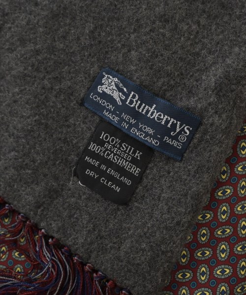 BURBERRY（バーバリー）マフラー グレー サイズ:- メンズ/2200709056096