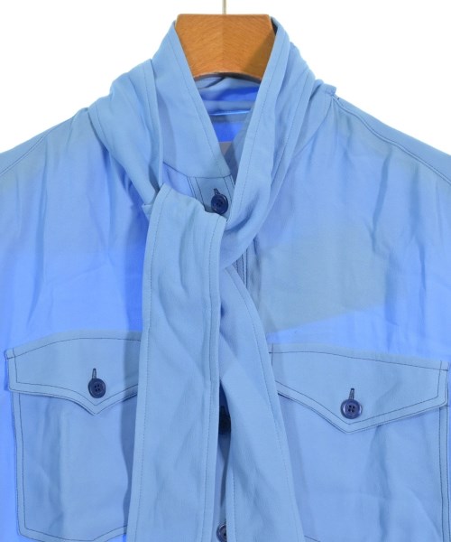 BURBERRY（バーバリー）ブラウス 青 サイズ:4(XL位) レディース/2200713883329