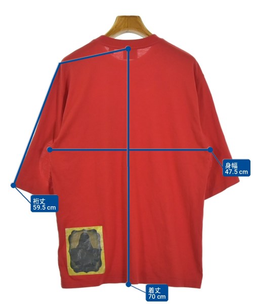 BURBERRY（バーバリー）Tシャツ・カットソー 赤 サイズ:XS レディース/2200713883336